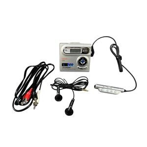 Sharp IM-DR420H (S) 1-Bit Portable Minidisc Recorder w Remote & Headphones LOT B